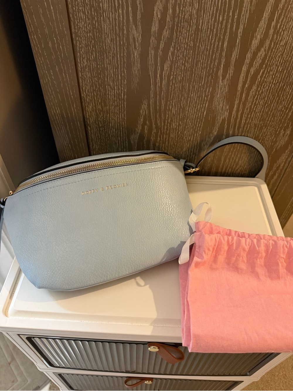 Poppy and Peonies Sidekick - Baby Blue